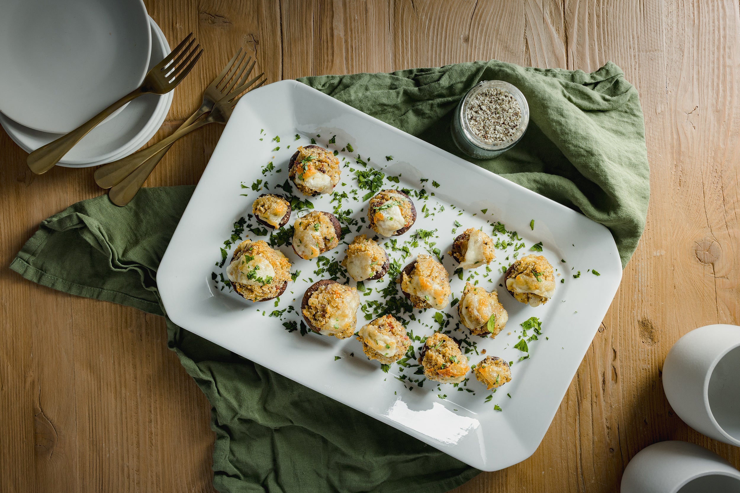 Italian Stuffed Mushrooms