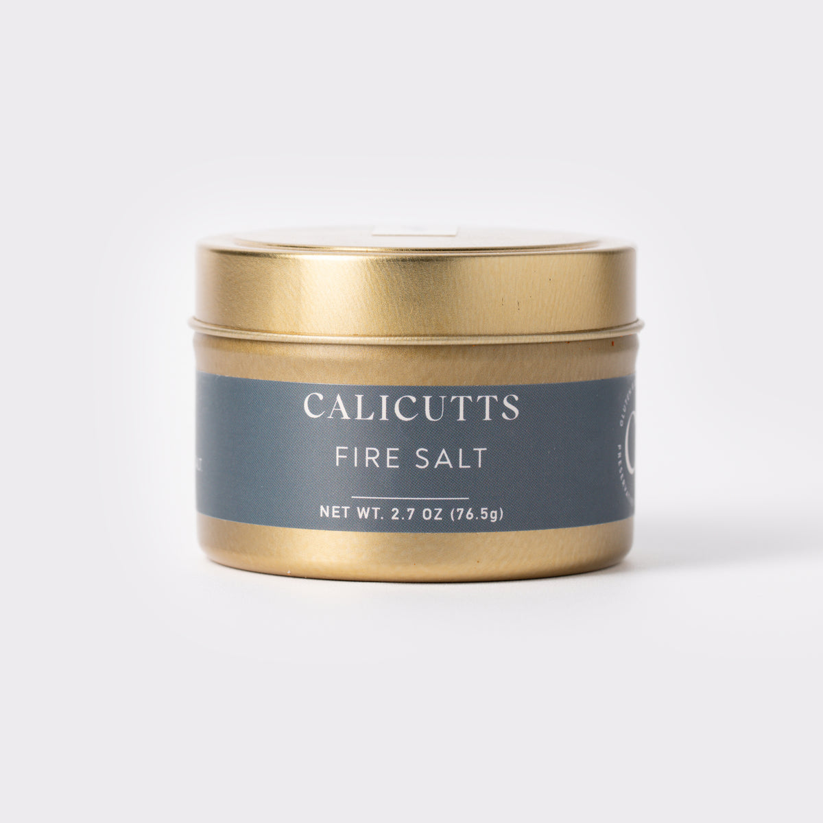 a gold container with a lid