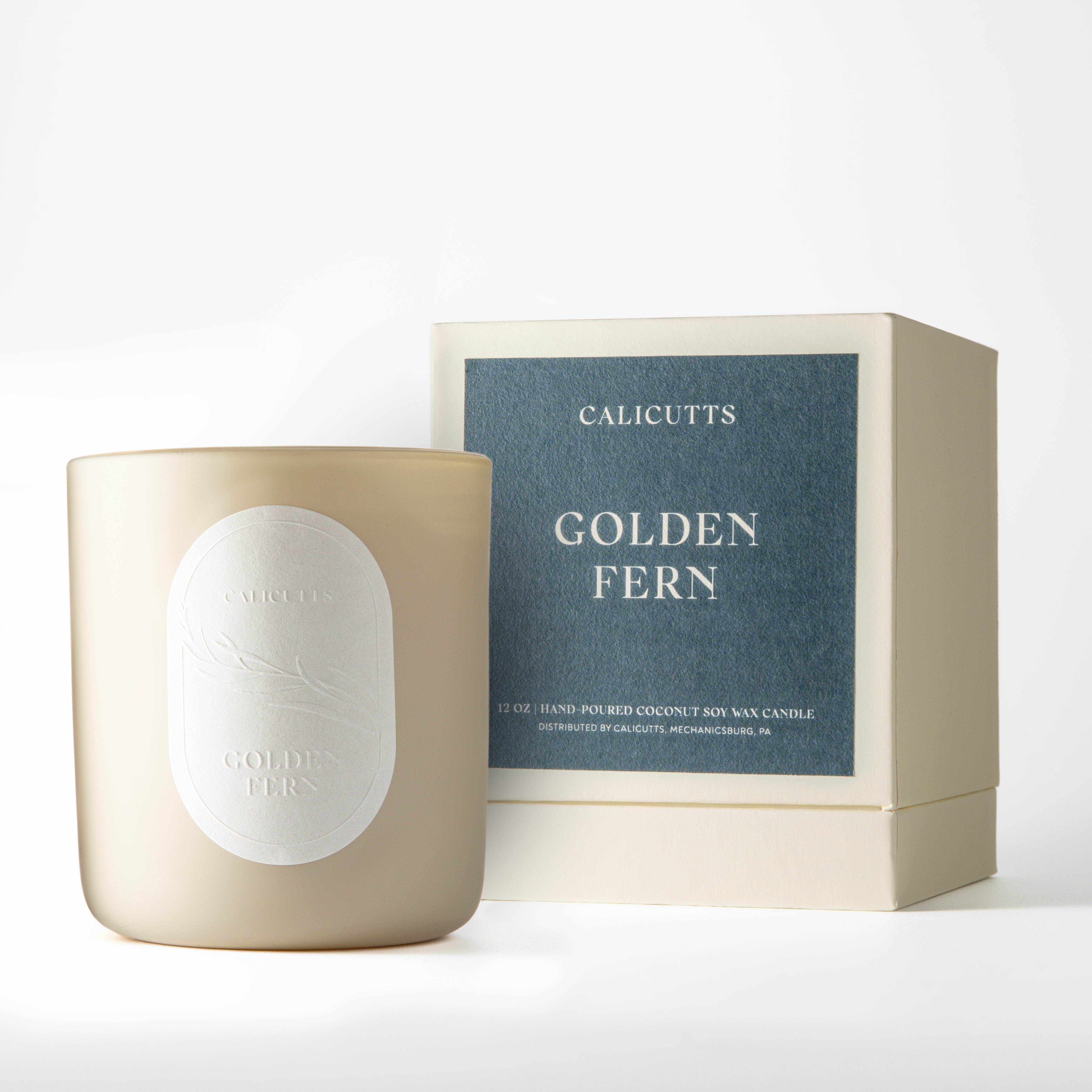 Golden Fern Candle