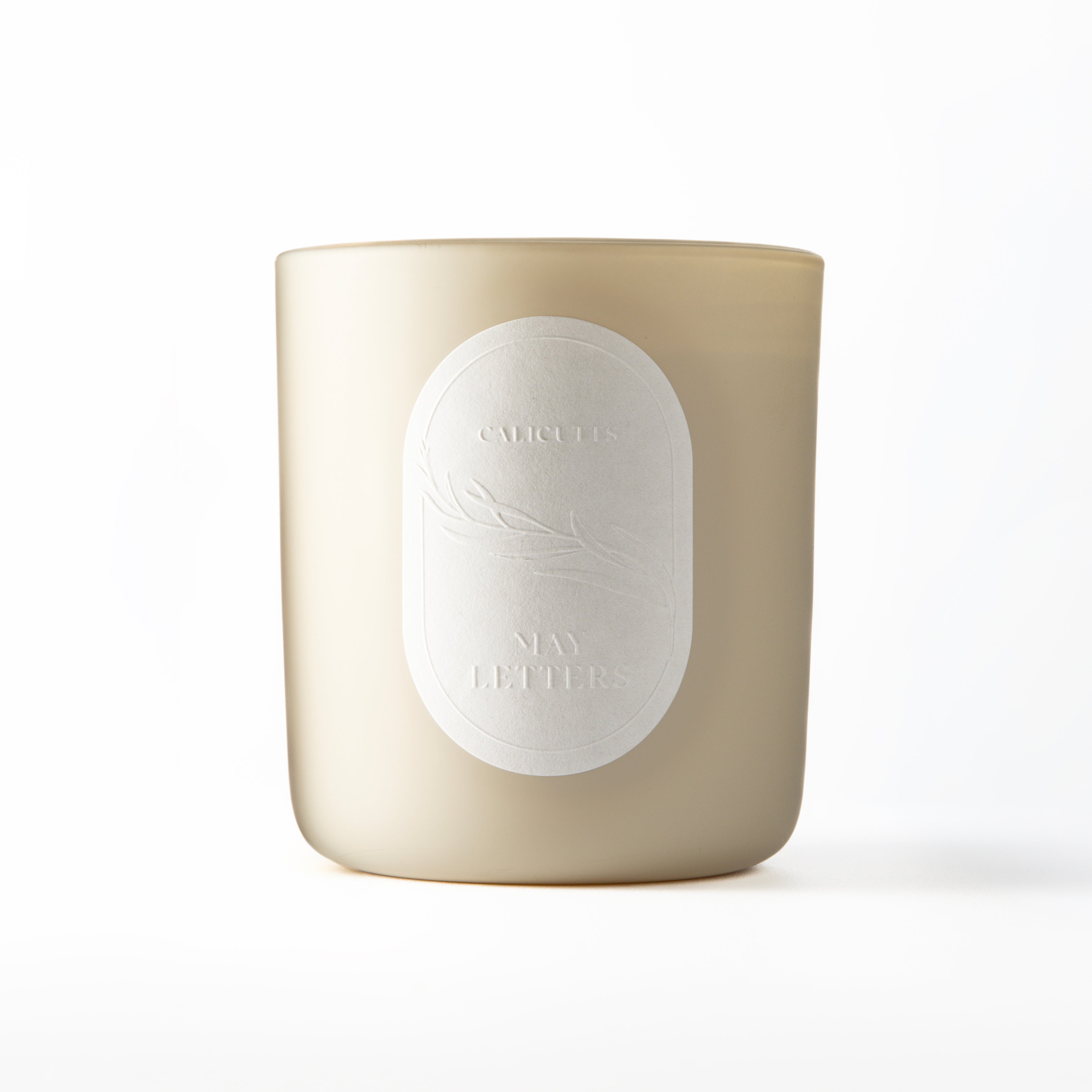 May Letters Candle
